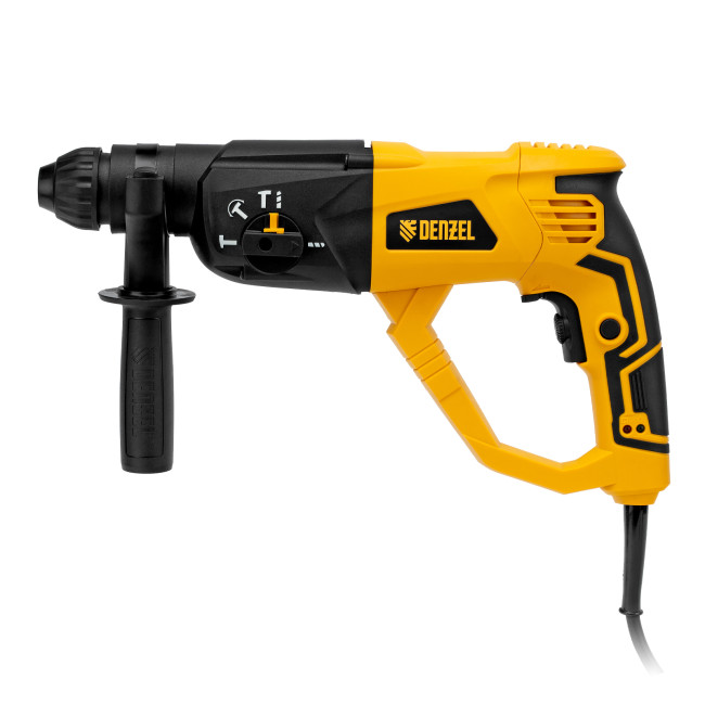 Перфоратор электрический RH-1050-26, SDS-plus, 1050 Вт, 3.2 Дж, 3 плюс 1 режим Denzel в Красноярске