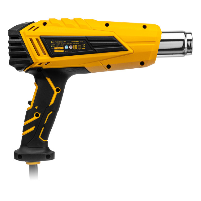 Фен технический HGH-2000, 2000 Вт, 2 режима Denzel в Красноярске Фен технический HGH-2000, 2000 Вт, 2 режима Denzel в Красноярске