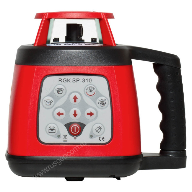 Комплект: ротационный нивелир RGK SP-310 + элевационный штатив RGK SH-340 в Красноярске