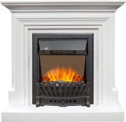 Каминокомплект Bradford - Белый с очагом Aspen Black Каминокомплект Bradford - Белый с очагом Aspen Black
