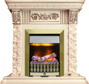 Каминокомплект Luxemburg (каменный) - Сланец/Cлоновая кость с патиной с очагом Danville Antique Brass FB2 Каминокомплект Luxemburg (каменный) - Сланец/Cлоновая кость с патиной с очагом Danville Antique Brass FB2