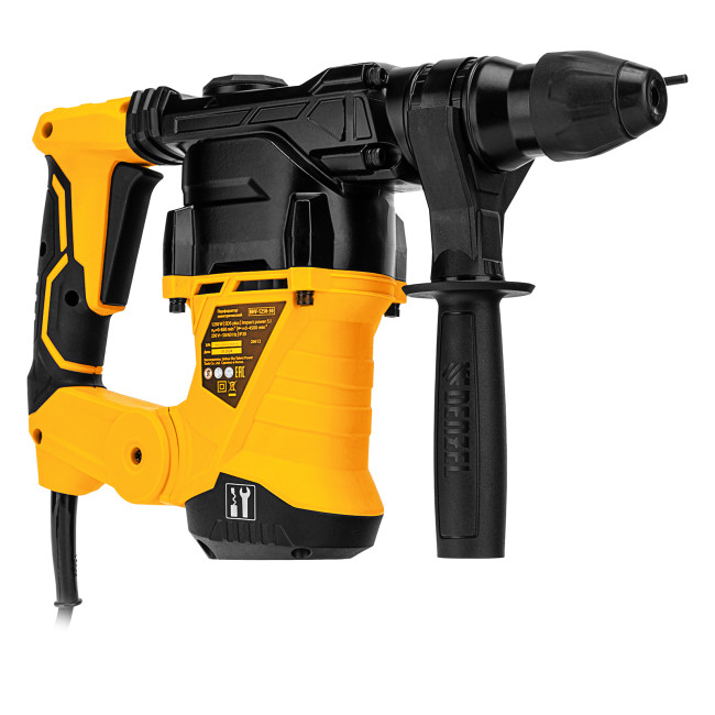 Перфоратор электрический RHV-1250-30, SDS-plus, 1250 Вт, 5 Дж, 3 плюс 1 режим Denzel в Красноярске
