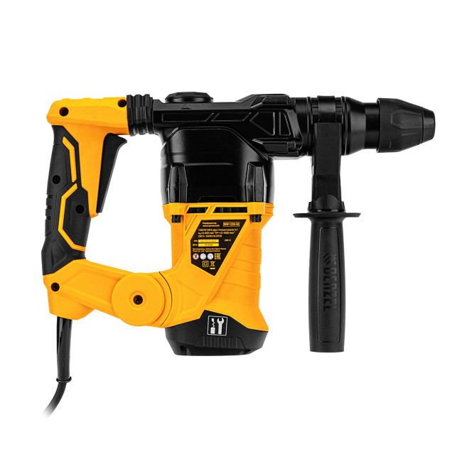 Перфоратор электрический RHV-1250-30, SDS-plus, 1250 Вт, 5 Дж, 3 плюс 1 режим Denzel в Красноярске