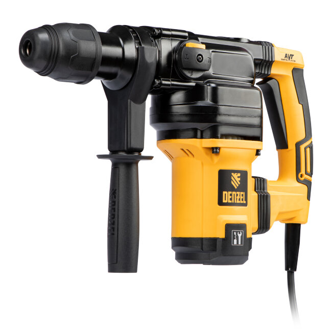 Перфоратор электрический RHV-1050-38-max, SDS-max, 1050 Вт, 10 Дж, 2 плюс 1 режим Denzel в Красноярске