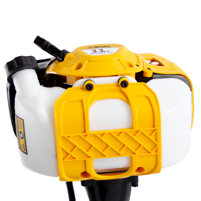 Триммер бензиновый DTL-33, 33 см3, неразъемная штанга Denzel в Красноярске