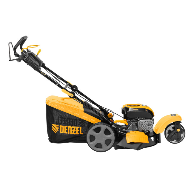 Бензиновая газонокосилка GLT-460SP-T, Trike 149 см3, 46 см, привод, панель, 60л Denzel в Красноярске Бензиновая газонокосилка GLT-460SP-T, Trike 149 см3, 46 см, привод, панель, 60л Denzel в Красноярске