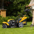 Бензиновая газонокосилка GLT-460SP-T, Trike 149 см3, 46 см, привод, панель, 60л Denzel  в Красноярске
