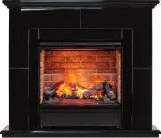 Каминокомплект Suite Black - Черный лак с очагом Engine 56-600 BB