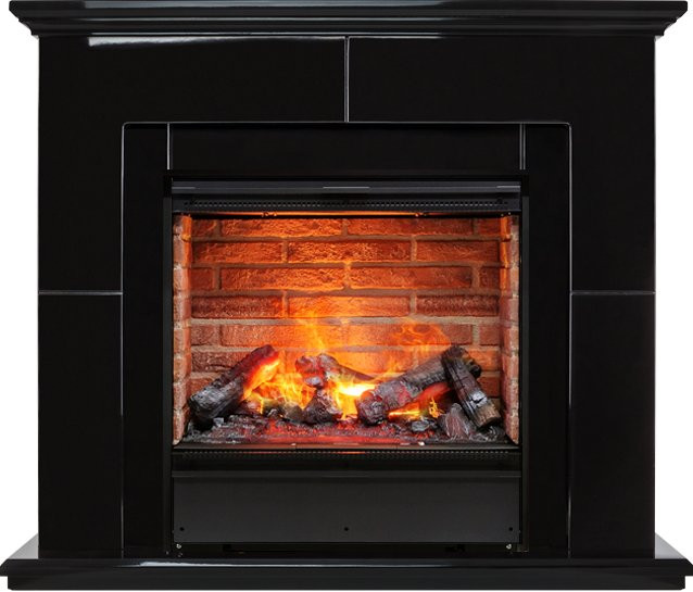 Каминокомплект Suite Black - Черный лак с очагом Engine 56-600 BB в Красноярске