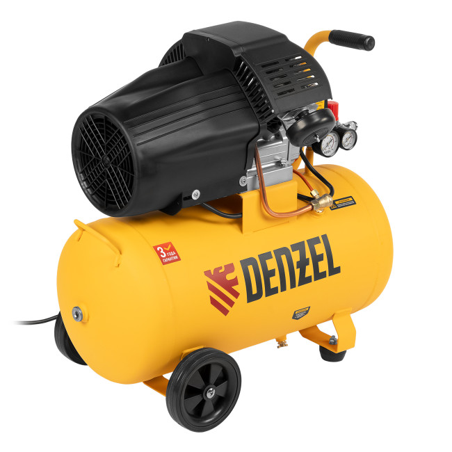 Компрессор воздушный прям. привод DCV1800/50, 1,8 кВт, 50 литров, 320 л/мин Denzel в Красноярске Компрессор воздушный прям. привод DCV1800/50, 1,8 кВт, 50 литров, 320 л/мин Denzel в Красноярске