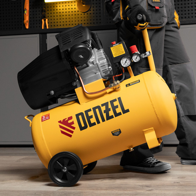 Компрессор воздушный прям. привод DCV1800/50, 1,8 кВт, 50 литров, 320 л/мин Denzel в Красноярске Компрессор воздушный прям. привод DCV1800/50, 1,8 кВт, 50 литров, 320 л/мин Denzel в Красноярске