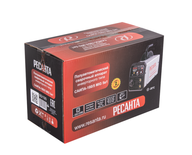 Сварочный полуавтомат САИПА-180/5 MIG 5в1 Ресанта в Красноярске