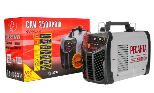 Сварочный аппарат РЕСАНТА САИ-250ПРОФ в Красноярске