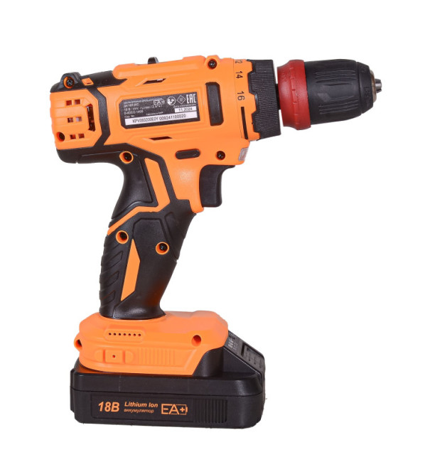 Дрель-шуруповерт аккумуляторная Вихрь ДА-18Л-2КC в Красноярске
