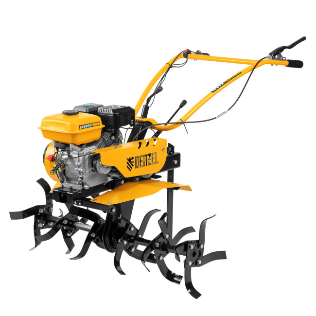 Мотоблок DPT-270, 7 л.с, ременное сцепление, ширина 85 см, глубина 35 см, фрез 3 х 4, ШОМ, передачи 2В/1Н Denzel в Красноярске Мотоблок DPT-270, 7 л.с, ременное сцепление, ширина 85 см, глубина 35 см, фрез 3 х 4, ШОМ, передачи 2В/1Н Denzel в Красноярске