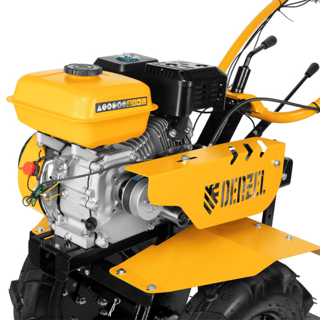 Мотоблок DPT-270, 7 л.с, ременное сцепление, ширина 85 см, глубина 35 см, фрез 3 х 4, ШОМ, передачи 2В/1Н Denzel в Красноярске Мотоблок DPT-270, 7 л.с, ременное сцепление, ширина 85 см, глубина 35 см, фрез 3 х 4, ШОМ, передачи 2В/1Н Denzel в Красноярске