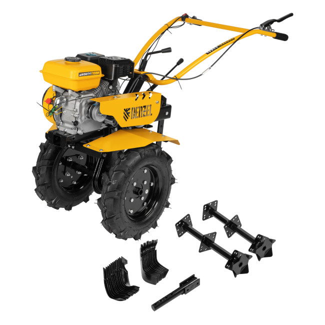 Мотоблок DPT-270, 7 л.с, ременное сцепление, ширина 85 см, глубина 35 см, фрез 3 х 4, ШОМ, передачи 2В/1Н Denzel в Красноярске Мотоблок DPT-270, 7 л.с, ременное сцепление, ширина 85 см, глубина 35 см, фрез 3 х 4, ШОМ, передачи 2В/1Н Denzel в Красноярске