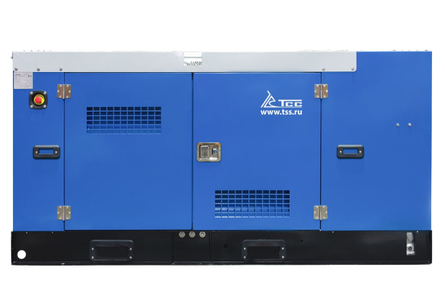 Дизельный генератор ТСС АД-50С-Т400  в шумозащитном кожухе в Красноярске