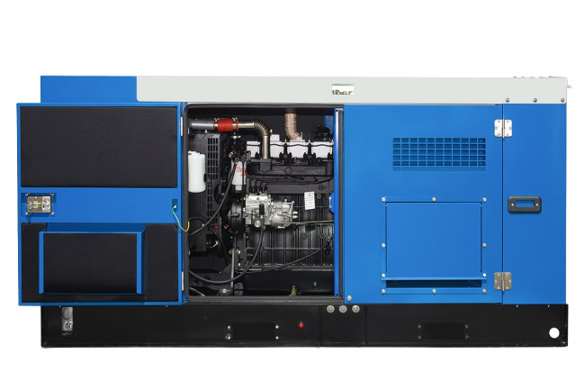 Дизельный генератор ТСС АД-50С-Т400  в шумозащитном кожухе в Красноярске