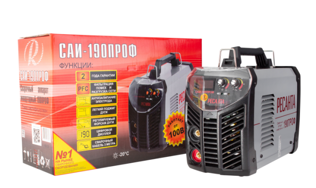 Сварочный аппарат РЕСАНТА САИ-190ПРОФ в Красноярске