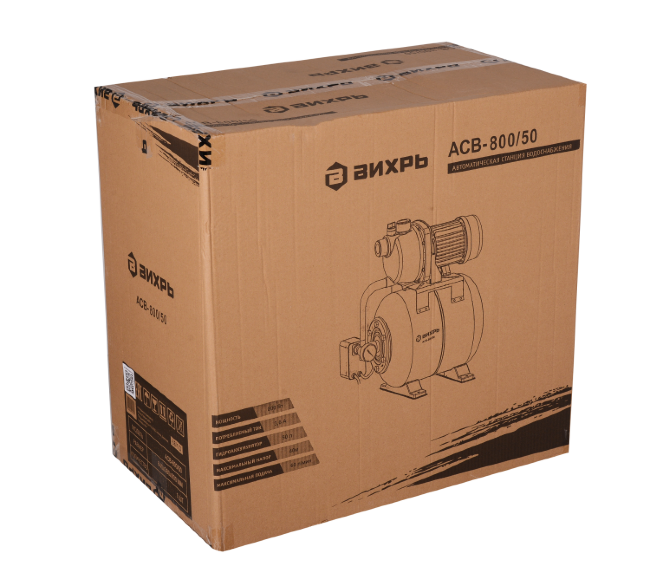 Насосная станция ВИХРЬ АСВ-800/50 в Красноярске