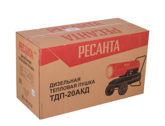 Тепловая дизельная пушка Ресанта ТДП-20АКД в Красноярске