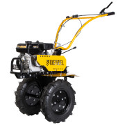 Мотоблок DPT-470, 7 л.с, ременное сцепление, ширина 85 см, глубина 35 см, фрез 3 х 4, ШОМ, передачи 3В/1Н Denzel Мотоблок DPT-470, 7 л.с, ременное сцепление, ширина 85 см, глубина 35 см, фрез 3 х 4, ШОМ, передачи 3В/1Н Denzel