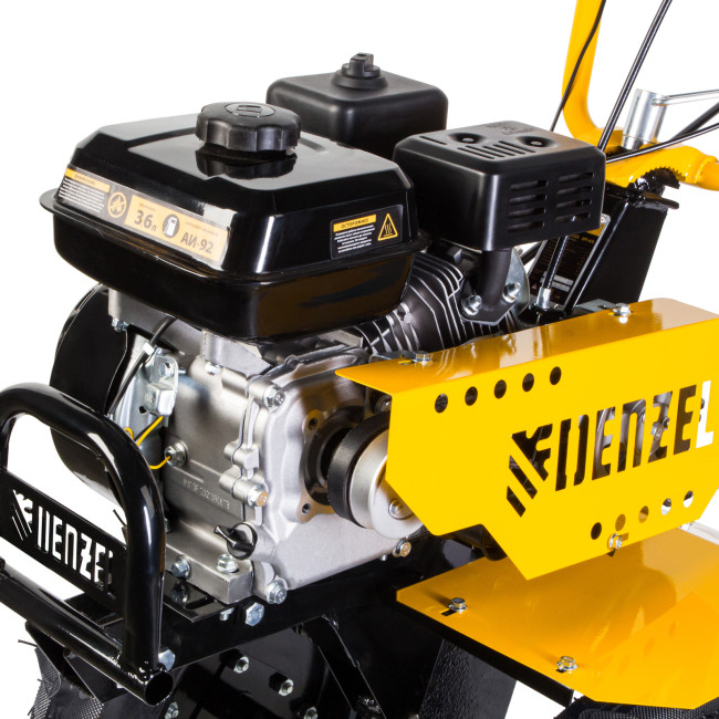 Мотоблок DPT-470, 7 л.с, ременное сцепление, ширина 85 см, глубина 35 см, фрез 3 х 4, ШОМ, передачи 3В/1Н Denzel в Красноярске Мотоблок DPT-470, 7 л.с, ременное сцепление, ширина 85 см, глубина 35 см, фрез 3 х 4, ШОМ, передачи 3В/1Н Denzel в Красноярске