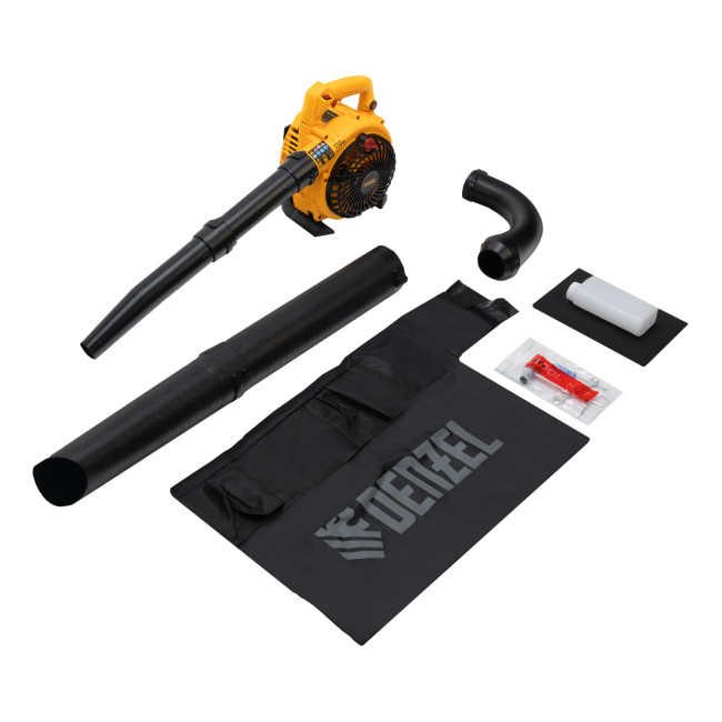 Воздуходувка-пылесос бензиновая GL-260, 26 см3, 1 л.с. Denzel в Красноярске Воздуходувка-пылесос бензиновая GL-260, 26 см3, 1 л.с. Denzel в Красноярске