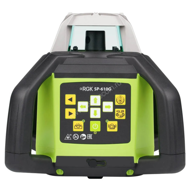 Комплект: ротационный нивелир RGK SP-610G + штатив RGK SH-170 рейка RGK LR-2 в Красноярске