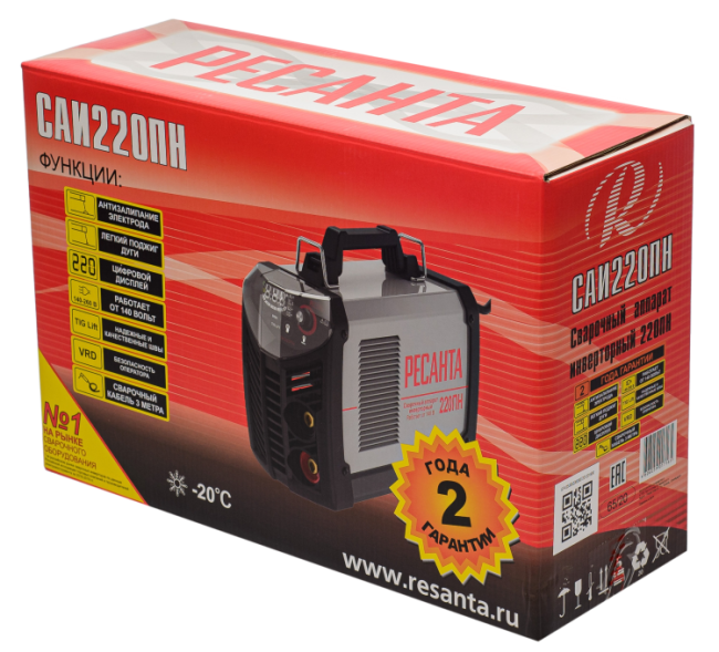 Сварочный аппарат РЕСАНТА САИ-220ПН в Красноярске