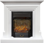 Каминокомплект Bradford - Белый с очагом Majestic FX M Black RC