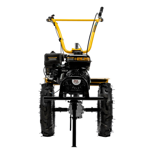 Мотоблок DPT-370X, 7 л.с, дисковое сцепление, ширина 90 см, глубина 35 см, фрез 3 х 4, ВОМ, передачи 3В/1Н Denzel в Красноярске