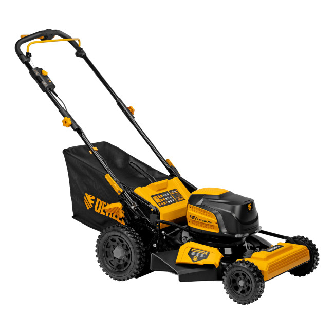 Газонокосилка аккумуляторная бесщет., RLMS560-62, привод, 560 мм, Li-ion, 62В Denzel в Красноярске Газонокосилка аккумуляторная бесщет., RLMS560-62, привод, 560 мм, Li-ion, 62В Denzel в Красноярске