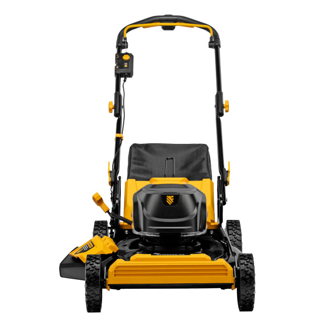 Газонокосилка аккумуляторная бесщет., RLMS560-62, привод, 560 мм, Li-ion, 62В Denzel в Красноярске Газонокосилка аккумуляторная бесщет., RLMS560-62, привод, 560 мм, Li-ion, 62В Denzel в Красноярске