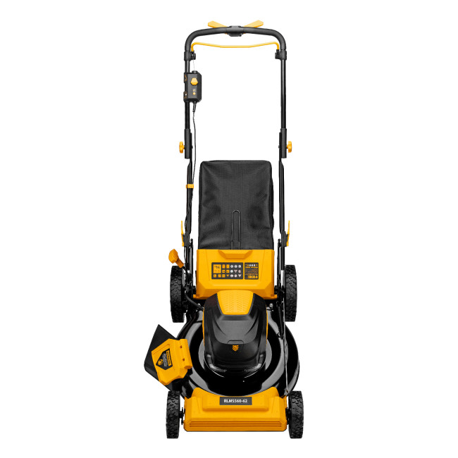 Газонокосилка аккумуляторная бесщет., RLMS560-62, привод, 560 мм, Li-ion, 62В Denzel в Красноярске Газонокосилка аккумуляторная бесщет., RLMS560-62, привод, 560 мм, Li-ion, 62В Denzel в Красноярске