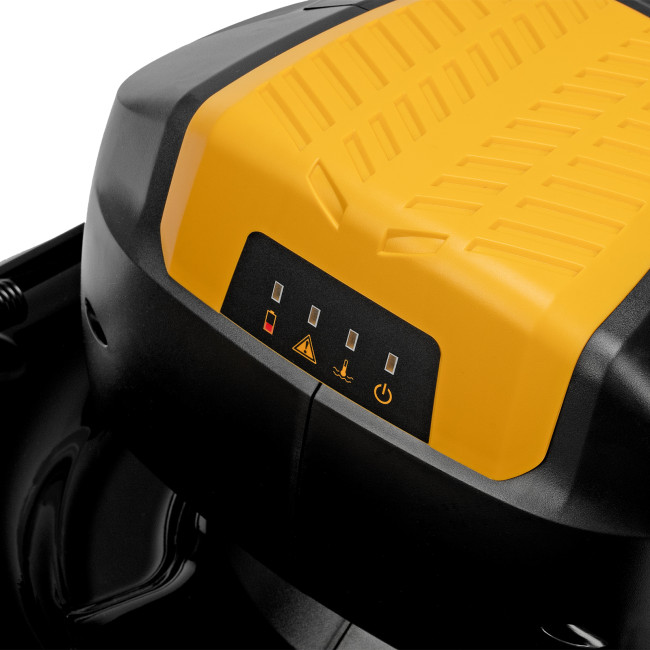 Газонокосилка аккумуляторная бесщет., RLMS560-62, привод, 560 мм, Li-ion, 62В Denzel в Красноярске Газонокосилка аккумуляторная бесщет., RLMS560-62, привод, 560 мм, Li-ion, 62В Denzel в Красноярске