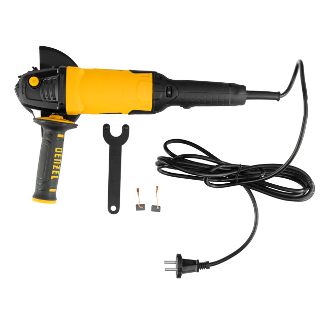 Машина шлифовальная угловая AG125-1100A, 1100 Вт, 125 мм, 3000-11000 об/мин Denzel в Красноярске Машина шлифовальная угловая AG125-1100A, 1100 Вт, 125 мм, 3000-11000 об/мин Denzel в Красноярске