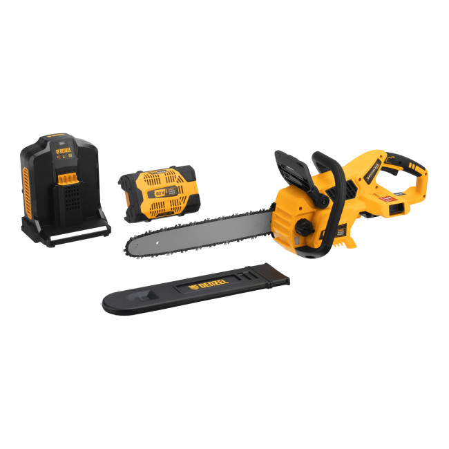 Пила цепная  аккумуляторная  бесщет., RCS 400-62, 400 мм, Li-ion, 62В Denzel в Красноярске