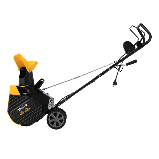 Электрическая снегоуборочная машина ESB-460-M, 1.8 кВт, металлический шнек, LED фара Denzel в Красноярске