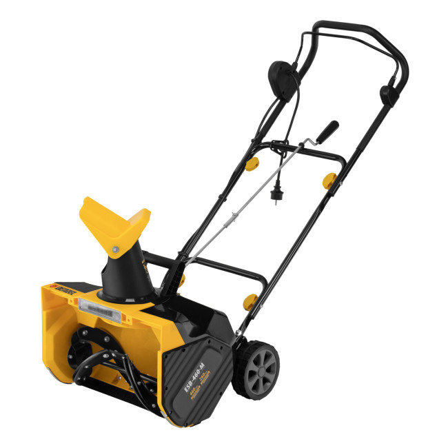 Электрическая снегоуборочная машина ESB-460-M, 1.8 кВт, металлический шнек, LED фара Denzel в Красноярске