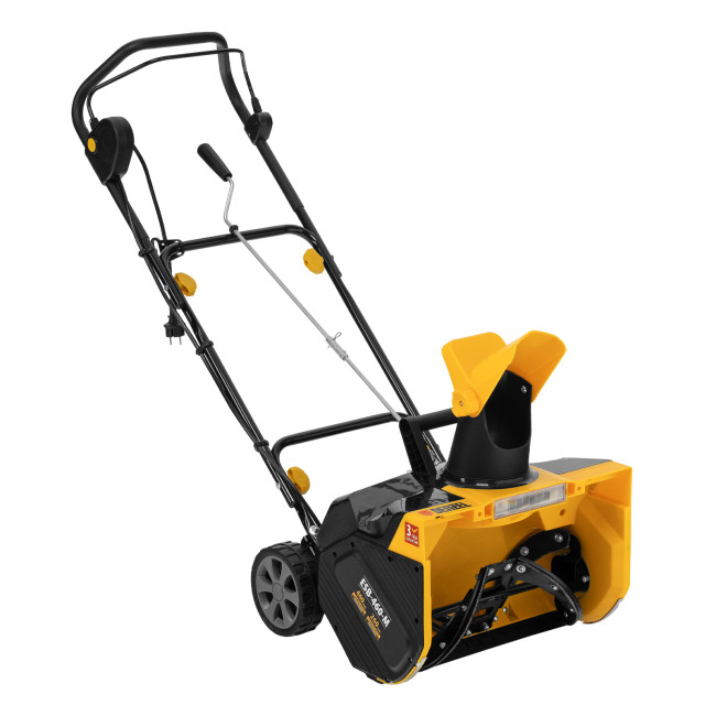 Электрическая снегоуборочная машина ESB-460-M, 1.8 кВт, металлический шнек, LED фара Denzel в Красноярске