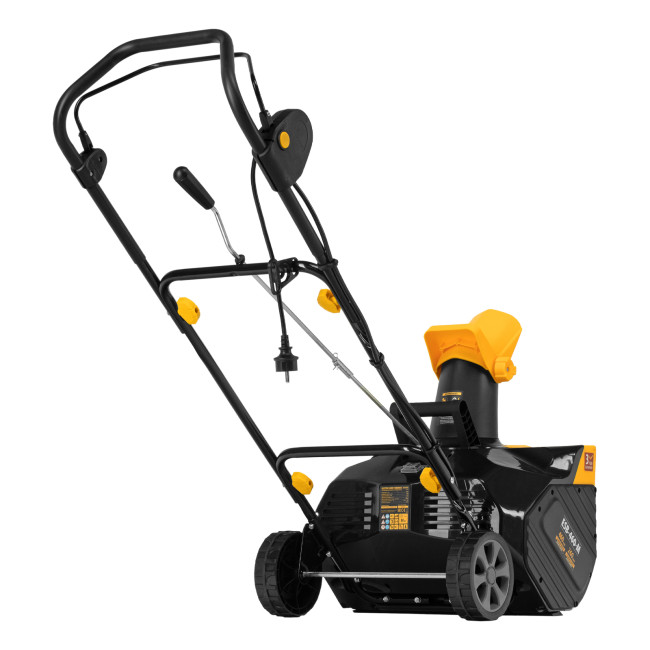 Электрическая снегоуборочная машина ESB-460-M, 1.8 кВт, металлический шнек, LED фара Denzel в Красноярске