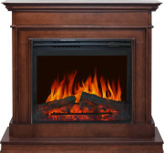 Каминокомплект Newport - Темный дуб с очагом Jupiter FX New