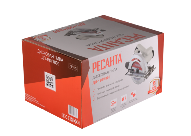 Дисковая пила ДП-190/1800 Ресанта в Красноярске