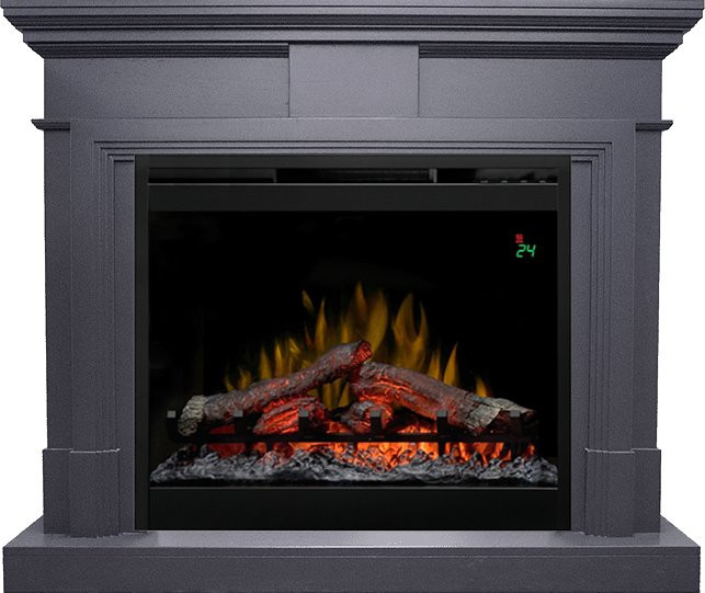 Каминокомплект Coventry Graphite Grey - Серый графит с очагом Symphony 26'' DF2624L-INT в Красноярске