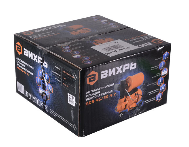 Автономная станция водоснабжения Вихрь АСВ-45/30 Ч-2 в Красноярске