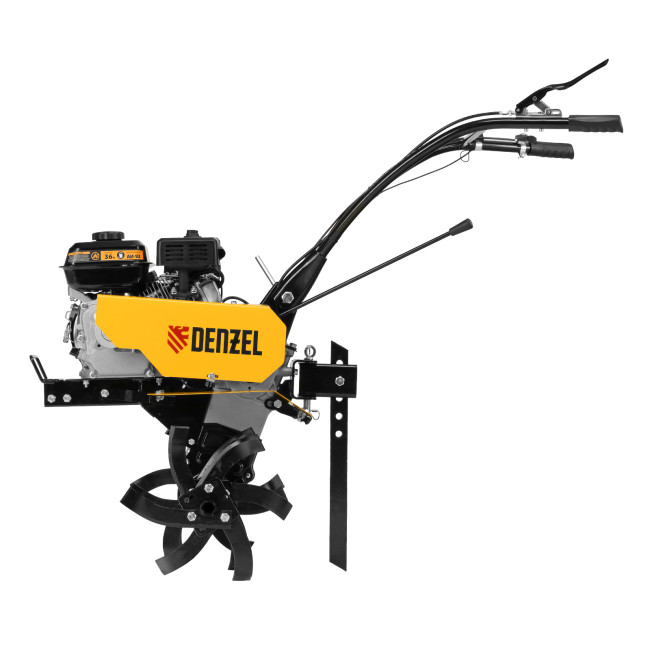 Мотоблок DPT-170, 7 л.с., ремен.сцеп, шир 85 см, глуб 35 см,фрез 3х3,ШОМ,скор 2В/1Н,кол 8" Denzel в Красноярске Мотоблок DPT-170, 7 л.с., ремен.сцеп, шир 85 см, глуб 35 см,фрез 3х3,ШОМ,скор 2В/1Н,кол 8" Denzel в Красноярске