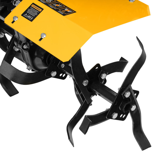 Мотоблок DPT-170, 7 л.с., ремен.сцеп, шир 85 см, глуб 35 см,фрез 3х3,ШОМ,скор 2В/1Н,кол 8" Denzel в Красноярске Мотоблок DPT-170, 7 л.с., ремен.сцеп, шир 85 см, глуб 35 см,фрез 3х3,ШОМ,скор 2В/1Н,кол 8" Denzel в Красноярске