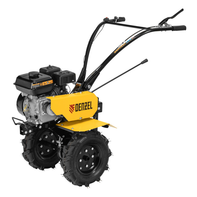 Мотоблок DPT-170, 7 л.с., ремен.сцеп, шир 85 см, глуб 35 см,фрез 3х3,ШОМ,скор 2В/1Н,кол 8" Denzel в Красноярске Мотоблок DPT-170, 7 л.с., ремен.сцеп, шир 85 см, глуб 35 см,фрез 3х3,ШОМ,скор 2В/1Н,кол 8" Denzel в Красноярске